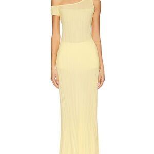 AFRM Hoda Maxi Dress in Buttercup